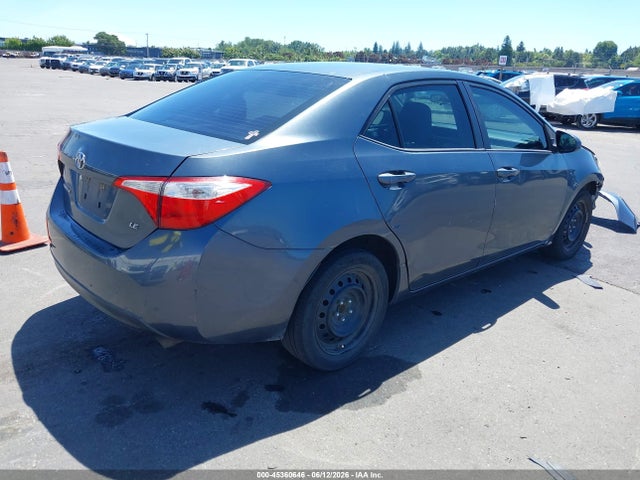 Toyota COROLLA LE 2014 5YFBURHEXEP168324 Image 4