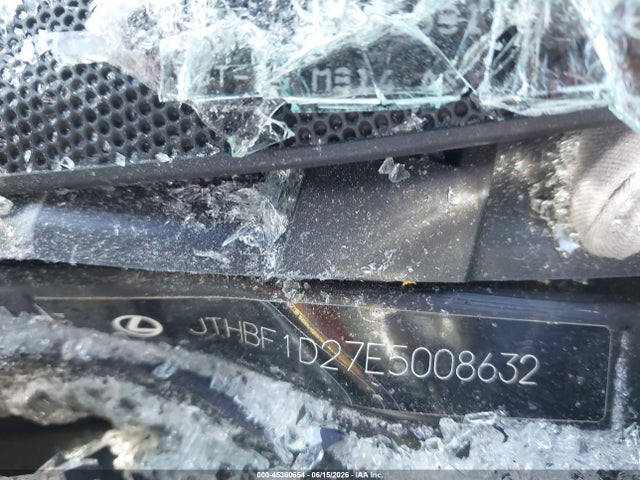 Aukcja sprzedaży 2014 Lexus Is 250, vin: JTHBF1D27E5008632, numer aukcji: 45360654