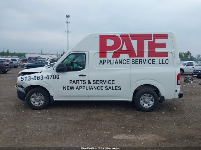 Aukcja sprzedaży 2020 Nissan Nv Cargo Nv3500 Hd Sv High Roof V8, vin: 1N6AF0LY6LN808619, numer aukcji: 45360681