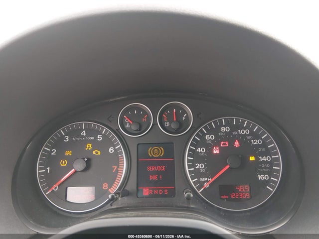 Aukcja sprzedaży 2008 Audi A3 2.0t, vin: WAUNF78P58A153619, numer aukcji: 45360690