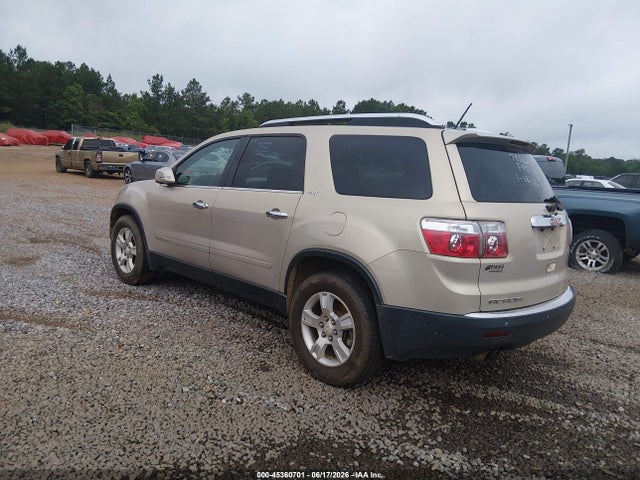Продаж на аукціоні авто 2008 Gmc Acadia Slt-2, vin: 1GKEV33708J238538, номер лоту: 45360701