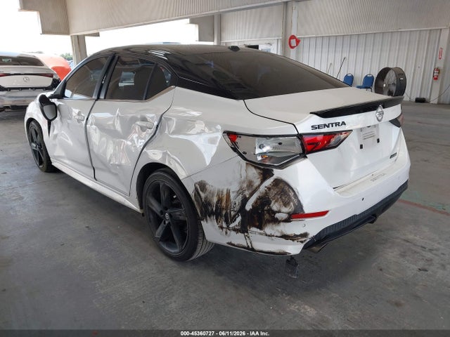 2022 Nissan Sentra Sr Xtronic Cvt მანქანა იყიდება აუქციონზე, vin: 3N1AB8DV2NY244994, აუქციონის ნომერი: 45360727