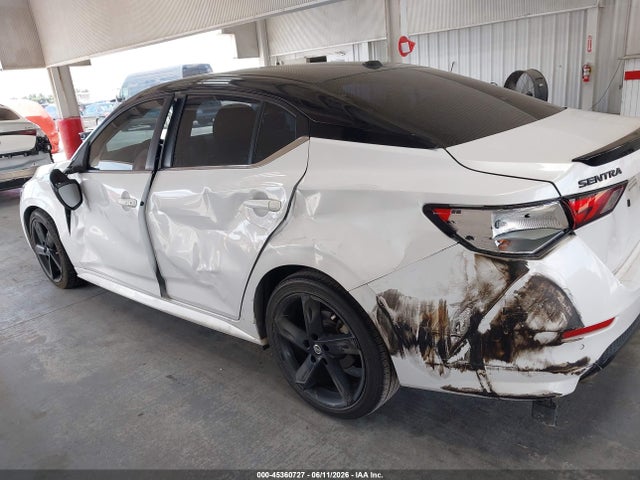 2022 Nissan Sentra Sr Xtronic Cvt მანქანა იყიდება აუქციონზე, vin: 3N1AB8DV2NY244994, აუქციონის ნომერი: 45360727