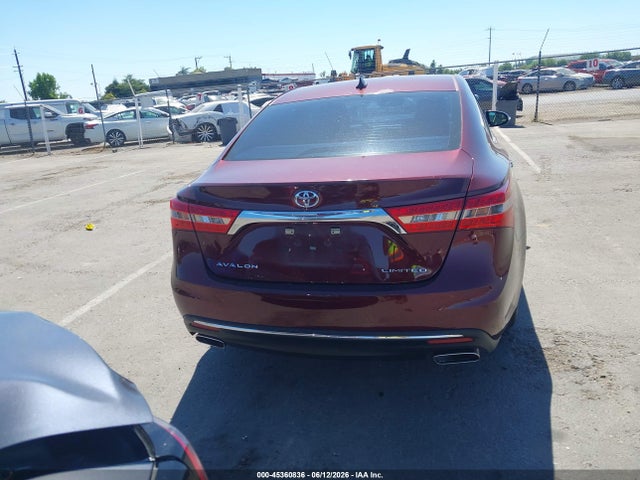 Toyota AVALON LIMITED 2017 4T1BK1EB2HU252657 Image 16