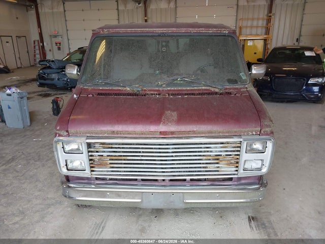 45360847 :رقم المزاد ، 2GBEG25K9K4111776 vin ، 1989 Chevrolet G20 مزاد بيع