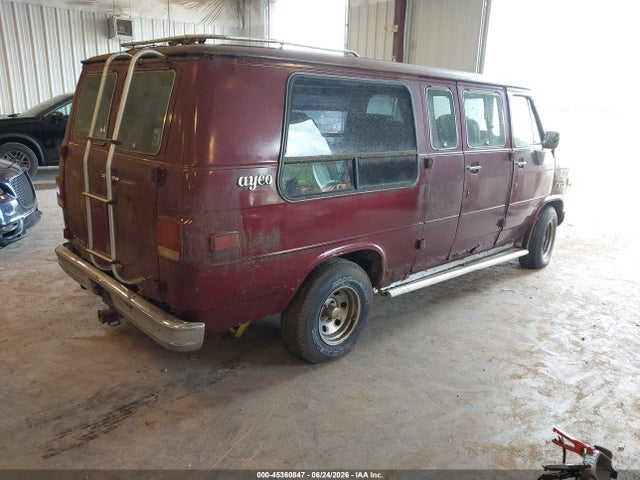 Auction sale of the 1989 Chevrolet G20, vin: 2GBEG25K9K4111776, lot number: 45360847