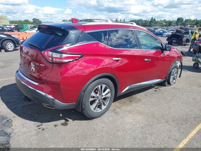 5N1AZ2MH4JN114136 Nissan MURANO SL