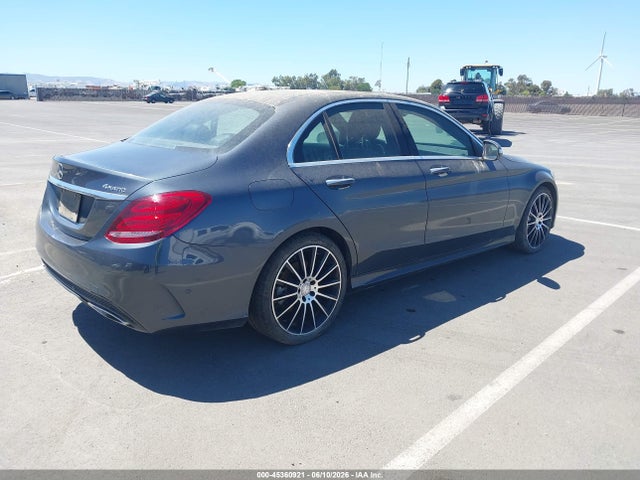 Aukcja sprzedaży 2015 Mercedes-benz C 300 Sport 4matic, vin: 55SWF4KB1FU040899, numer aukcji: 45360921