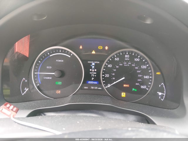 2013 Lexus Es 300h მანქანა იყიდება აუქციონზე, vin: JTHBW1GG8D2036107, აუქციონის ნომერი: 45360947