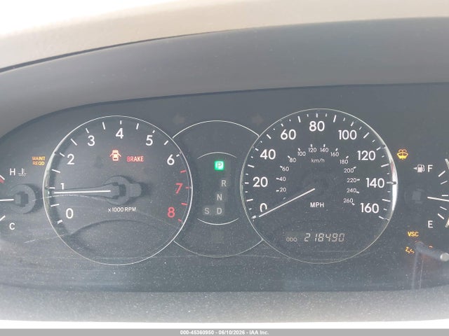 Aukcja sprzedaży 2006 Toyota Avalon Limited, vin: 4T1BK36B26U128458, numer aukcji: 45360950