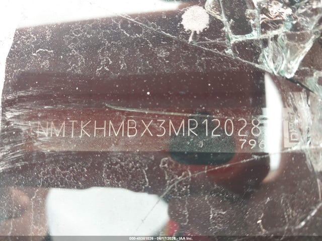 2021 Toyota C-hr Le მანქანა იყიდება აუქციონზე, vin: NMTKHMBX3MR120282, აუქციონის ნომერი: 45361026