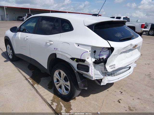 Aukcja sprzedaży 2025 Chevrolet Trax Fwd Ls, vin: KL77LFEP6SC320324, numer aukcji: 45361051