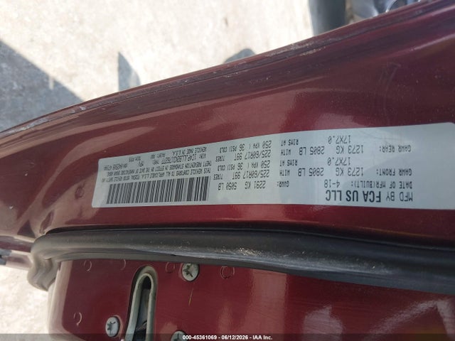 Продажа на аукционе авто 2019 Jeep Cherokee Latitude Plus Fwd, vin: 1C4PJLLB2KD176277, номер лота: 45361069