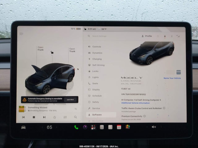 45361138 :رقم المزاد ، 7SAYGDEE5RF161052 vin ، 2024 Tesla Model Y Long Range Dual Motor All-wheel Drive مزاد بيع