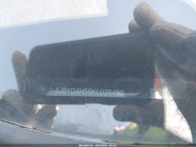 2019 Acura Mdx Tech Pkg მანქანა იყიდება აუქციონზე, vin: 5J8YD4H59KL026405, აუქციონის ნომერი: 45361151