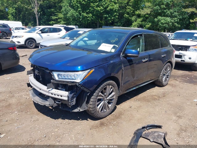 2019 Acura Mdx Tech Pkg მანქანა იყიდება აუქციონზე, vin: 5J8YD4H59KL026405, აუქციონის ნომერი: 45361151