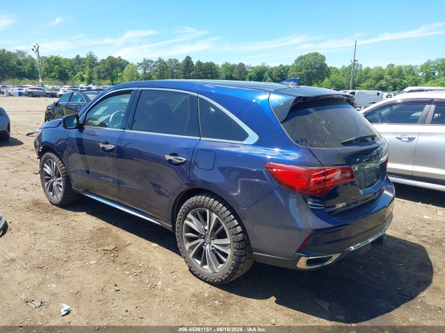 2019 Acura Mdx Tech Pkg მანქანა იყიდება აუქციონზე, vin: 5J8YD4H59KL026405, აუქციონის ნომერი: 45361151