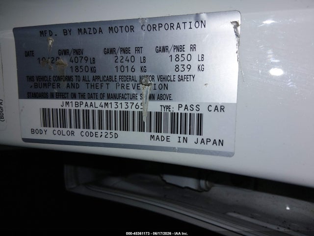 Mazda Mazda3 2.5 S 2021 JM1BPAAL4M1313765 Image 9