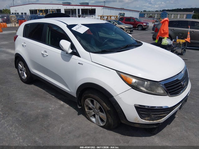 2013 Kia Sportage Lx მანქანა იყიდება აუქციონზე, vin: KNDPBCA29D7538946, აუქციონის ნომერი: 45361202