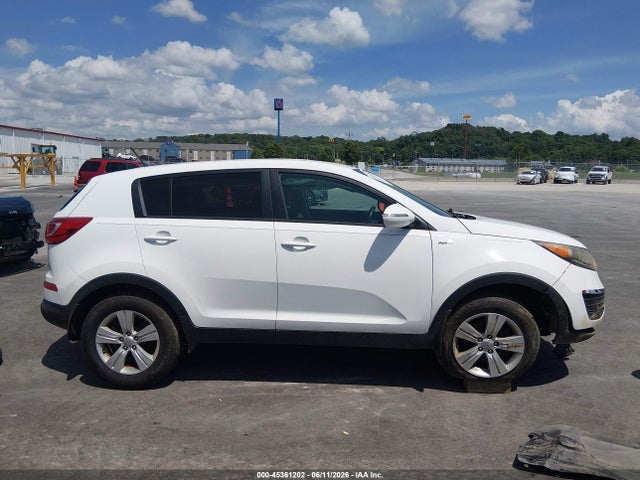 2013 Kia Sportage Lx მანქანა იყიდება აუქციონზე, vin: KNDPBCA29D7538946, აუქციონის ნომერი: 45361202