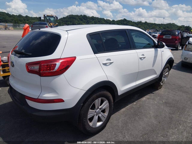 2013 Kia Sportage Lx მანქანა იყიდება აუქციონზე, vin: KNDPBCA29D7538946, აუქციონის ნომერი: 45361202