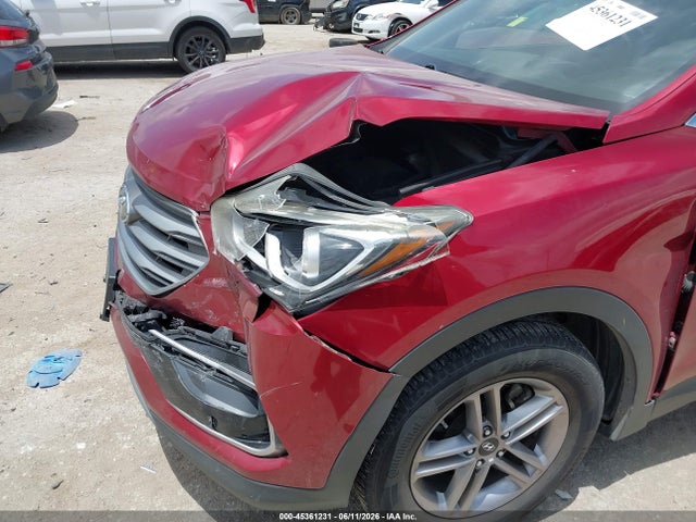 2017 Hyundai Santa Fe Sport 2.4l მანქანა იყიდება აუქციონზე, vin: 5XYZT3LB2HG413556, აუქციონის ნომერი: 45361231