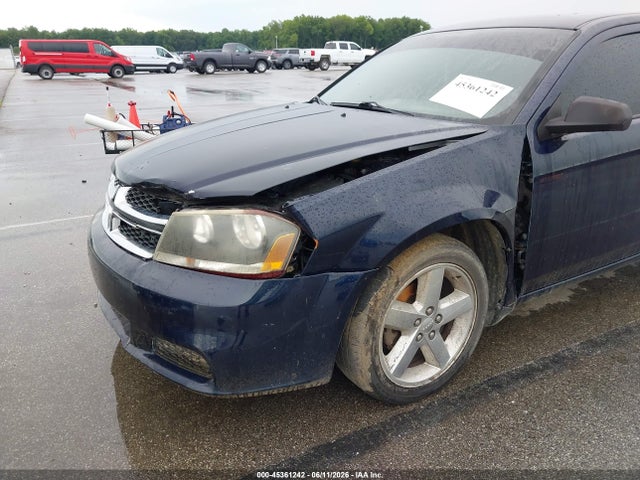 2013 Dodge Avenger Se მანქანა იყიდება აუქციონზე, vin: 1C3CDZABXDN630188, აუქციონის ნომერი: 45361242