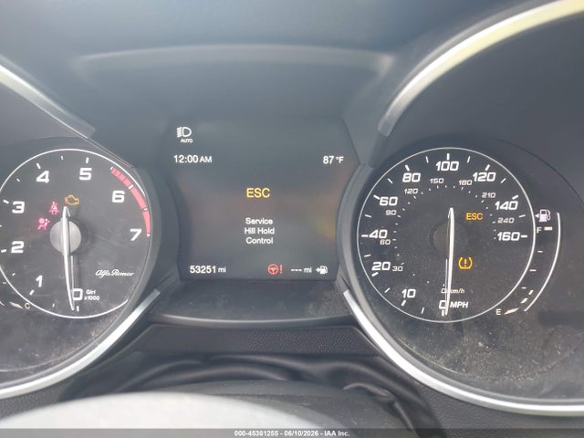 45361255 :رقم المزاد ، ZASPAJAN4K7C36860 vin ، 2019 Alfa Romeo Stelvio Sport Rwd مزاد بيع