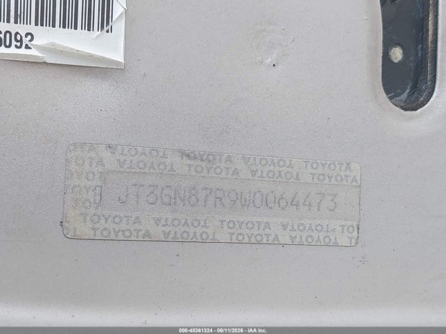 45361324 :رقم المزاد ، JT3GN87R9W0064473 vin ، 1998 Toyota 4runner Sr5 V6 Limited مزاد بيع
