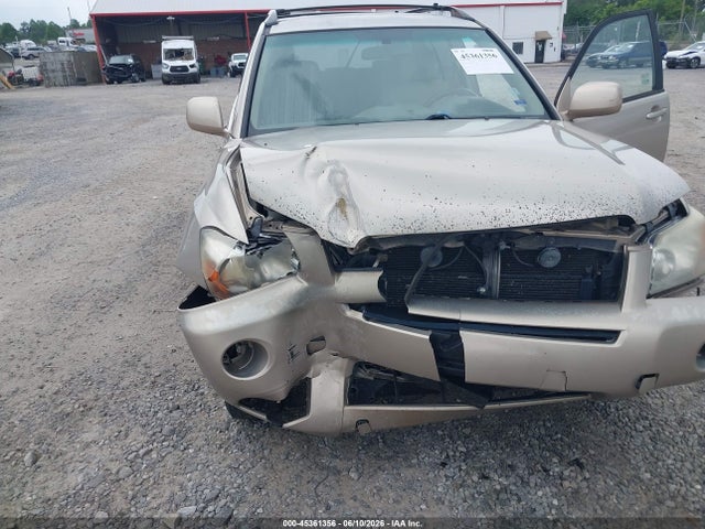 2006 Toyota Highlander Hybrid V6 მანქანა იყიდება აუქციონზე, vin: JTEDW21A560014788, აუქციონის ნომერი: 45361356