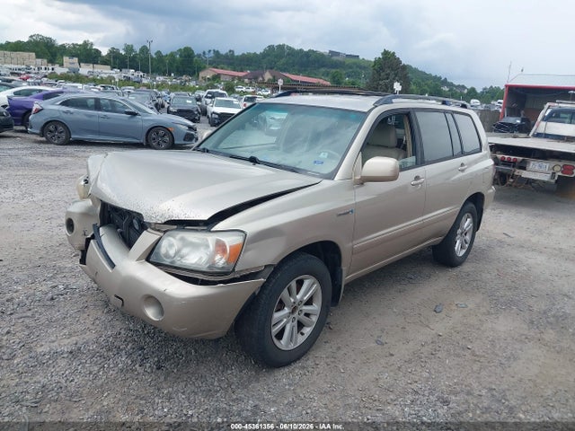2006 Toyota Highlander Hybrid V6 მანქანა იყიდება აუქციონზე, vin: JTEDW21A560014788, აუქციონის ნომერი: 45361356