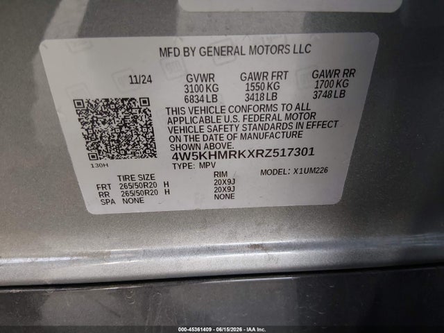 Acura Zdx A-spec 2024 4W5KHMRKXRZ517301 Image 9
