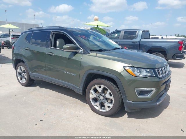 Продаж на аукціоні авто 2021 Jeep Compass Limited 4x4, vin: 3C4NJDCB2MT604553, номер лоту: 45361526
