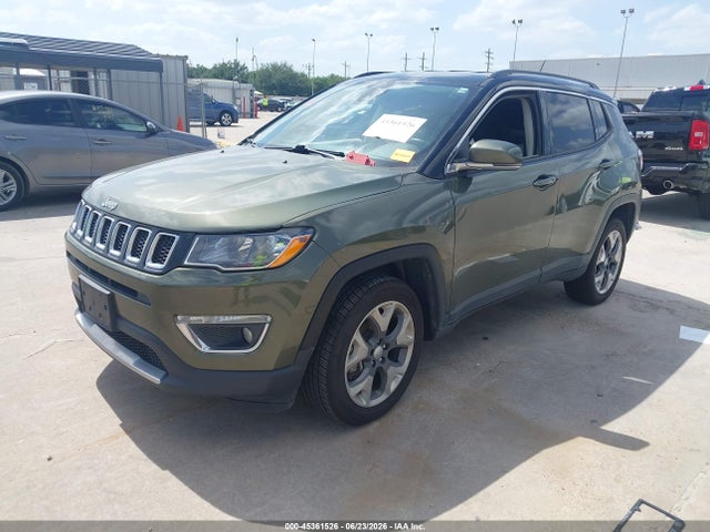 Продаж на аукціоні авто 2021 Jeep Compass Limited 4x4, vin: 3C4NJDCB2MT604553, номер лоту: 45361526