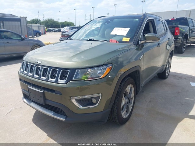 Продаж на аукціоні авто 2021 Jeep Compass Limited 4x4, vin: 3C4NJDCB2MT604553, номер лоту: 45361526