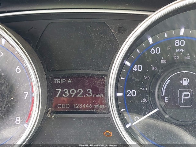 2013 Hyundai Sonata Gls მანქანა იყიდება აუქციონზე, vin: 5NPEB4AC1DH779465, აუქციონის ნომერი: 45361549