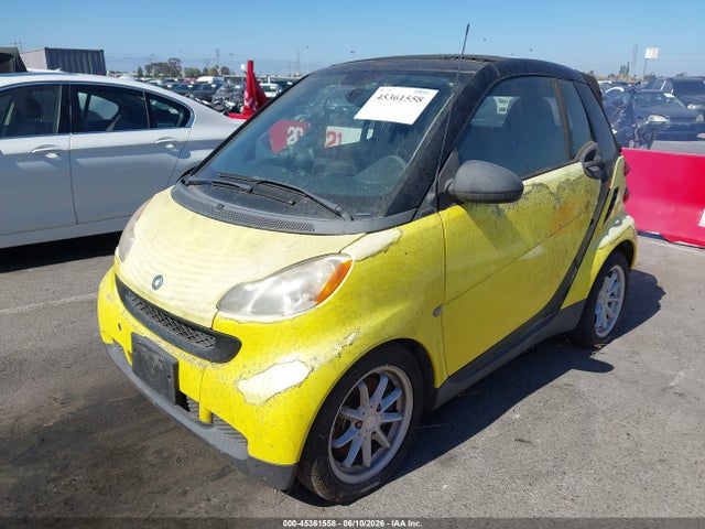 45361558 :رقم المزاد ، WMEEK31X48K176564 vin ، 2008 Smart Fortwo Passion مزاد بيع