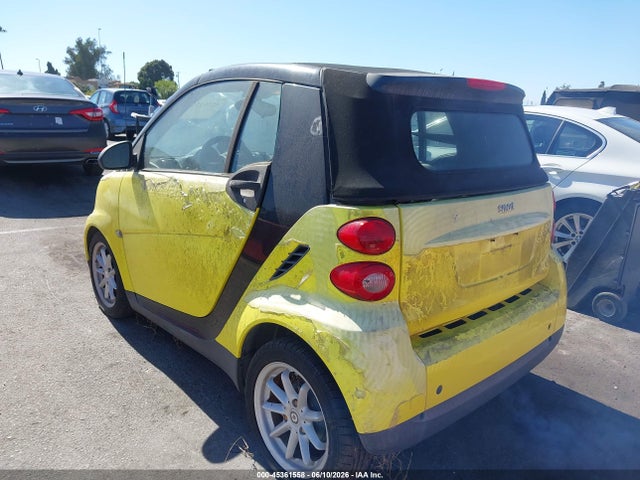 45361558 :رقم المزاد ، WMEEK31X48K176564 vin ، 2008 Smart Fortwo Passion مزاد بيع
