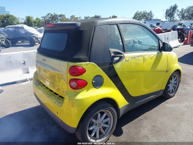 45361558 :رقم المزاد ، WMEEK31X48K176564 vin ، 2008 Smart Fortwo Passion مزاد بيع
