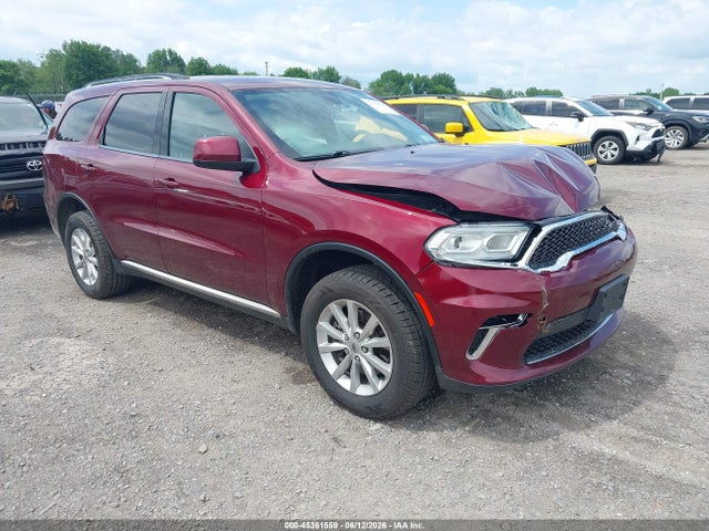 2022 Dodge Durango Sxt Awd მანქანა იყიდება აუქციონზე, vin: 1C4RDJAGXNC159966, აუქციონის ნომერი: 45361559