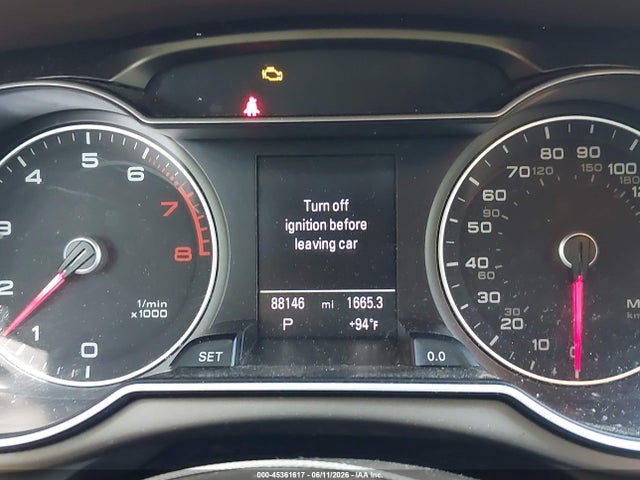 Продажа на аукционе авто 2014 Audi A4 2.0t Premium, vin: WAUFFAFLXEA081071, номер лота: 45361617