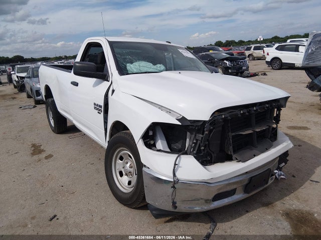 45361684 :رقم المزاد ، 3C6JR6DGXPG640122 vin ، 2023 Ram 1500 Classic Tradesman  4x2 8' Box مزاد بيع