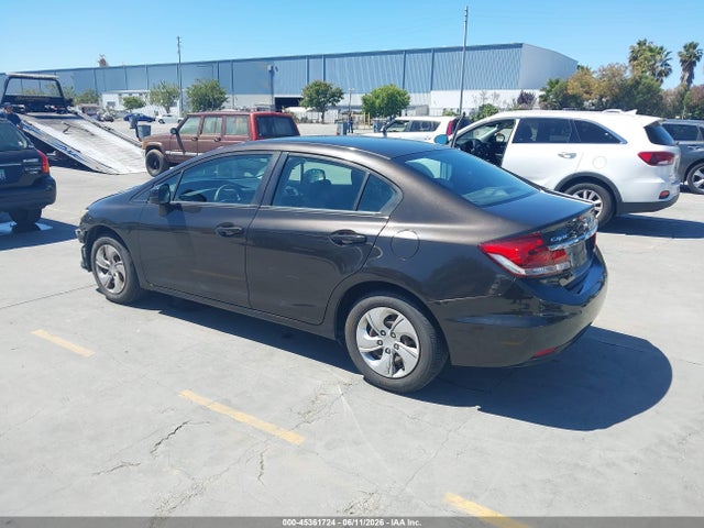 2013 Honda Civic Lx მანქანა იყიდება აუქციონზე, vin: 19XFB2F50DE228015, აუქციონის ნომერი: 45361724
