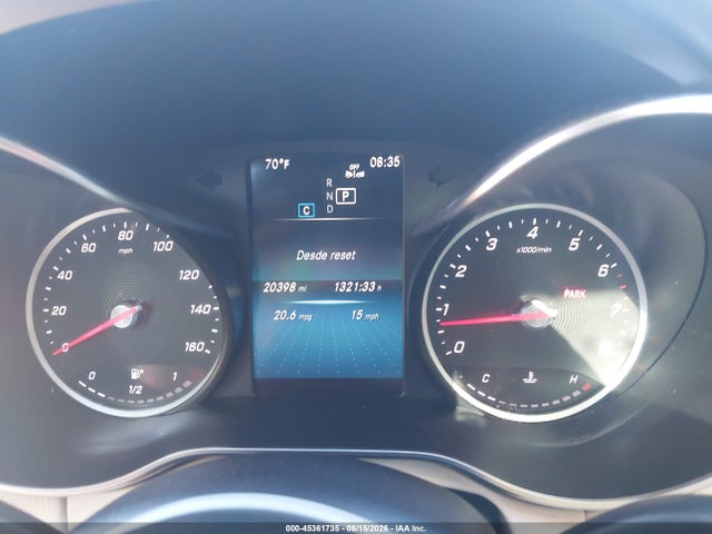 Aukcja sprzedaży 2020 Mercedes-benz C 300 4matic, vin: W1KWF8EB6LR593788, numer aukcji: 45361735