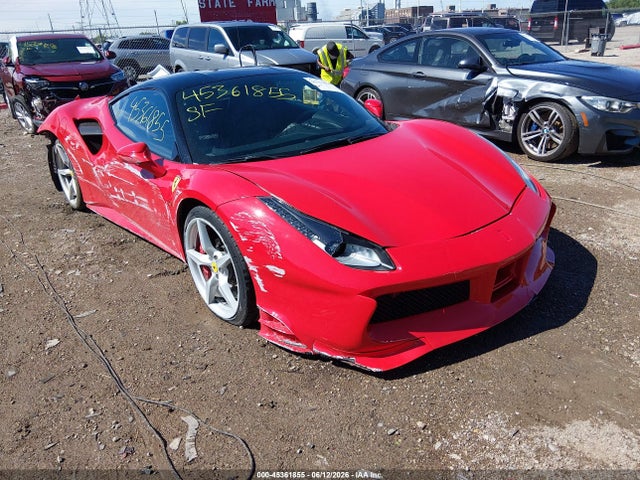 45361855 :رقم المزاد ، ZFF79ALA3K0238413 vin ، 2019 Ferrari 488 Gtb مزاد بيع