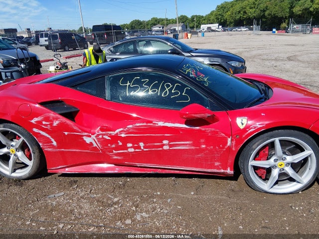 45361855 :رقم المزاد ، ZFF79ALA3K0238413 vin ، 2019 Ferrari 488 Gtb مزاد بيع
