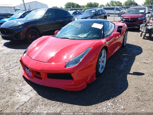 45361855 :رقم المزاد ، ZFF79ALA3K0238413 vin ، 2019 Ferrari 488 Gtb مزاد بيع
