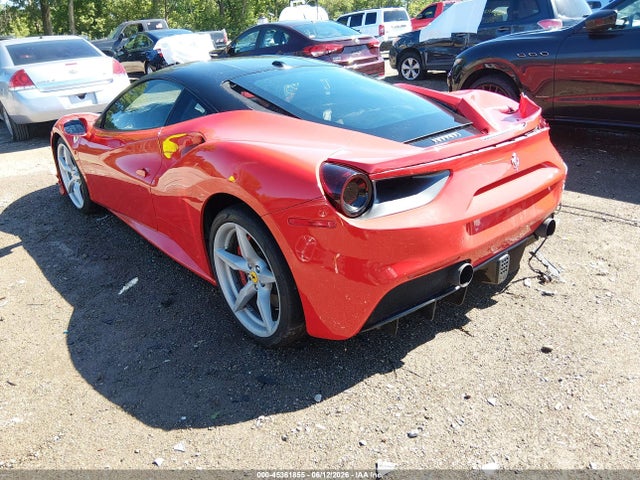 45361855 :رقم المزاد ، ZFF79ALA3K0238413 vin ، 2019 Ferrari 488 Gtb مزاد بيع