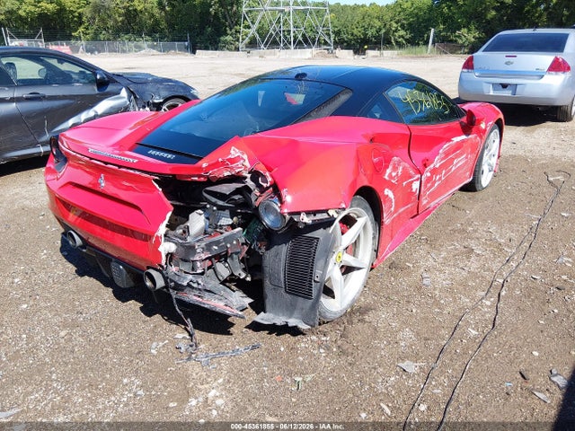 45361855 :رقم المزاد ، ZFF79ALA3K0238413 vin ، 2019 Ferrari 488 Gtb مزاد بيع