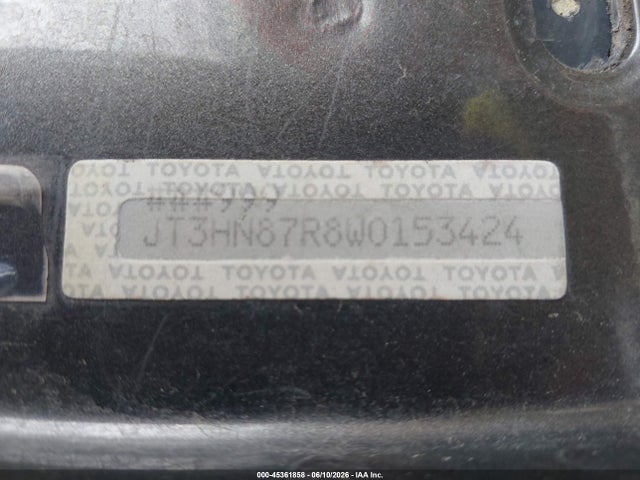 Aukcja sprzedaży 1998 Toyota 4runner Sr5 V6 Limited, vin: JT3HN87R8W0153424, numer aukcji: 45361858